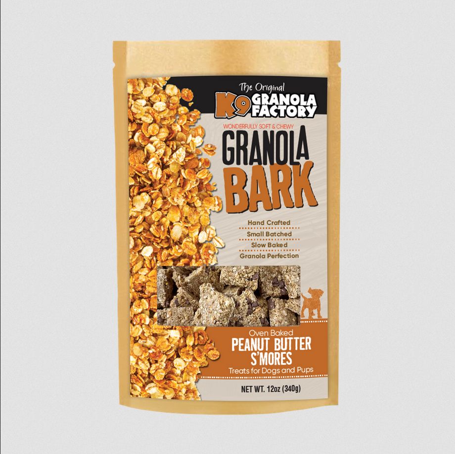 K9 GRANOLA 10OZ GRANOLA BARK PB S'MORES