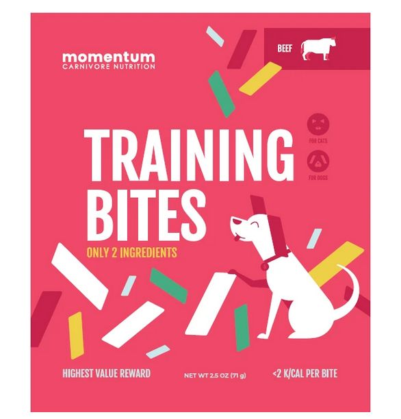 MOMENTUM NUTRITION- BEEF TRAINING BITES