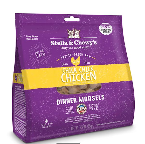 STELLA &amp; CHEWY'S CAT 3.5OZ MORSELS CHICKEN
