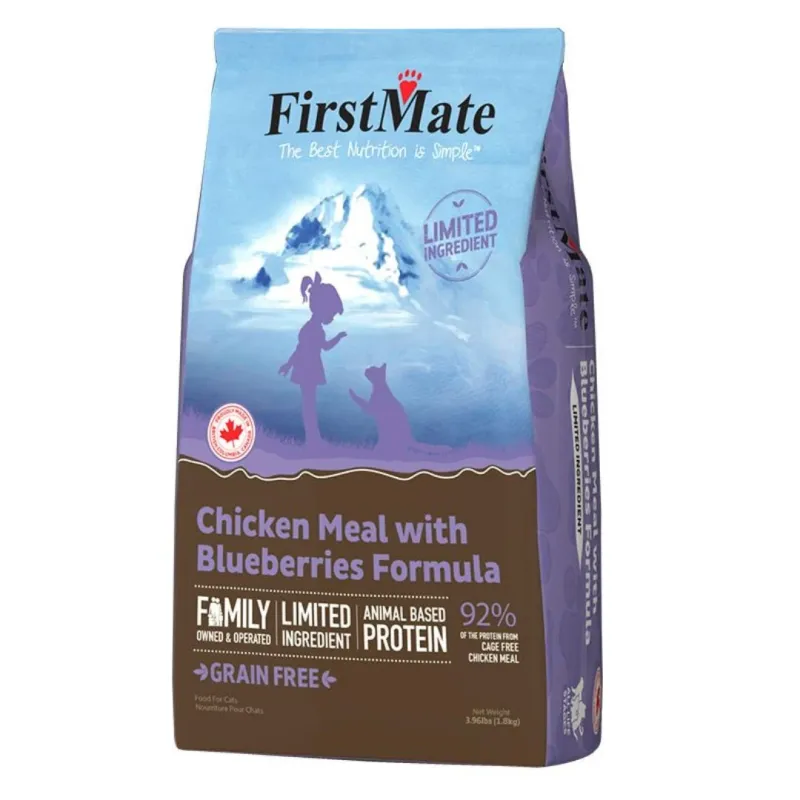 FIRSTMATE CAT 3.96# LID GF CHICKEN BLUEBERRY
