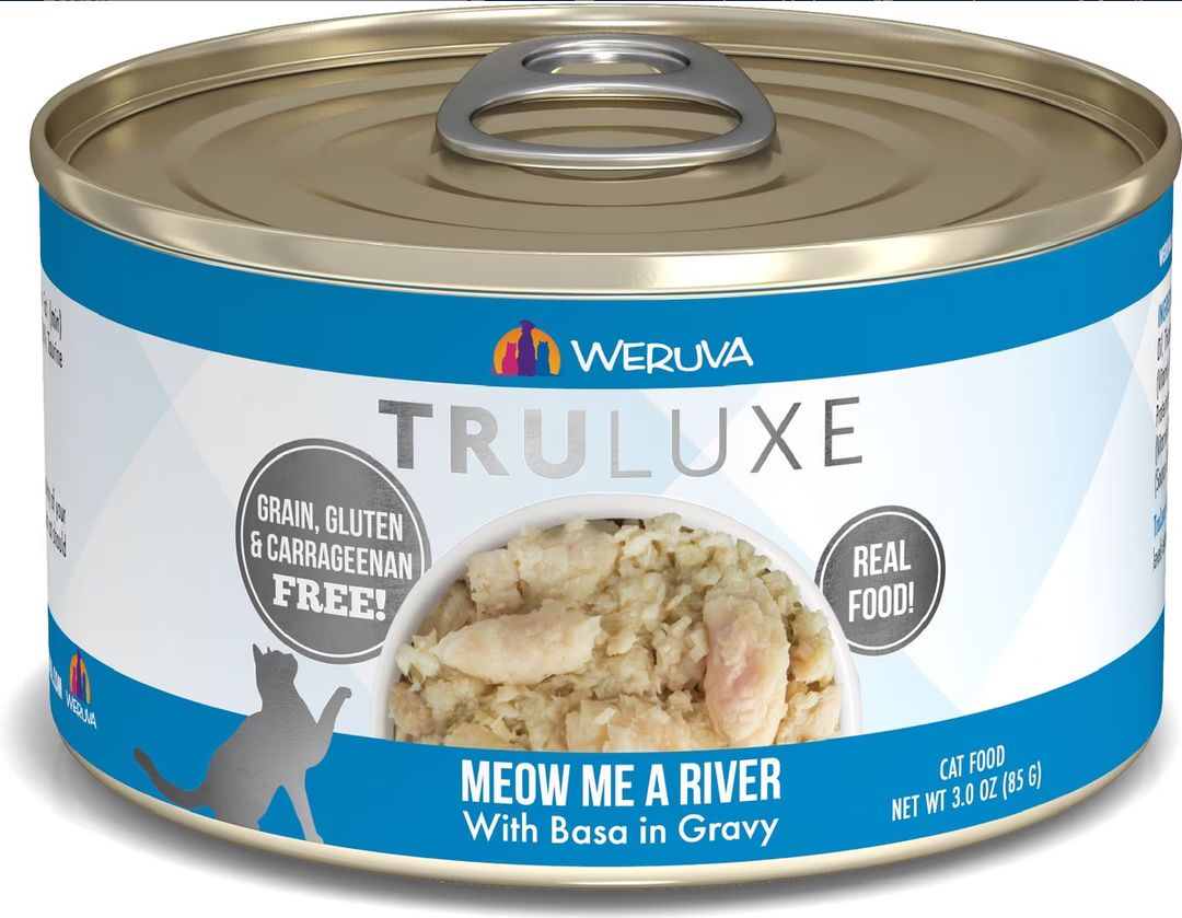 WERUVA CAT 3OZ CAN TRULUXE  MEOW ME A RIVER