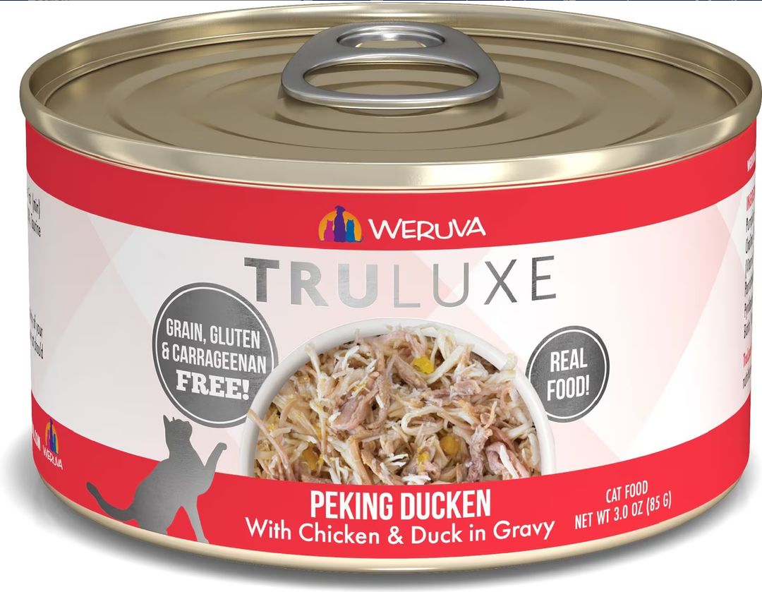 WERUVA CAT 3OZ CAN TRULUXE PEKING DUCKEN