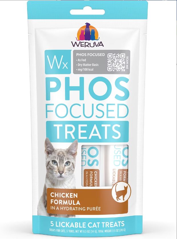 WERUVA WX 2.5OZ PHOS TREATS CHICKEN 5 PACK