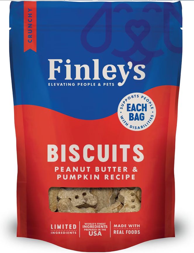 FINLEY'S 12OZ CRUNCHY PEANUT BUTTER PUMPKIN