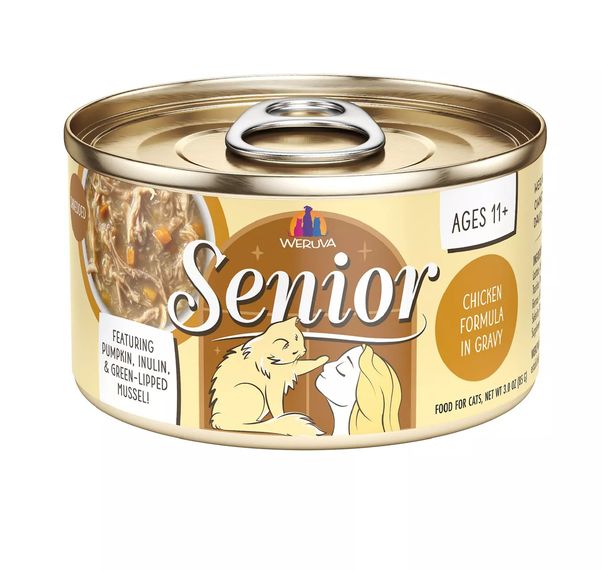 WERUVA CAT 3OZ CAN SENIOR CHICKEN IN GRAVY