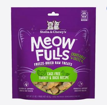 STELLA &amp; CHEWYS 1.5OZ FD MEOW FULLS TURKEY DUCK