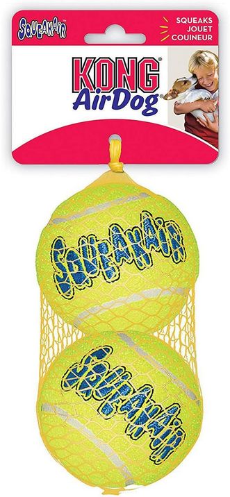 KONG SQUEAKAIR TENNIS BALLS 2PK