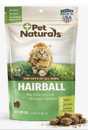 PET NATURALS HAIRBALL 30CT