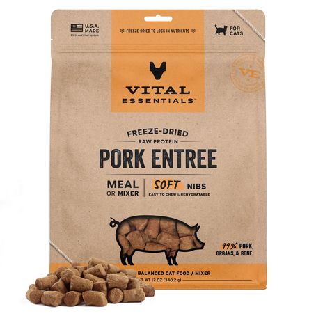 VITAL ESSENTIALS CAT 12OZ PORK