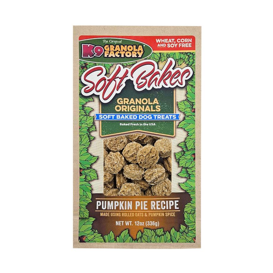 K9 GRANOLA FACTORY 12OZ PUMPKIN PIE SOFT BAKE