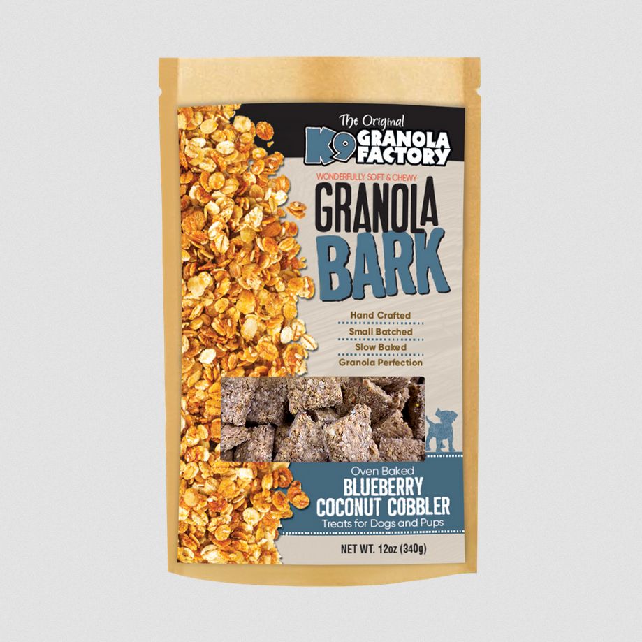 K9 GRANOLA FACTORY 12OZ BARK BLUEBERRY
