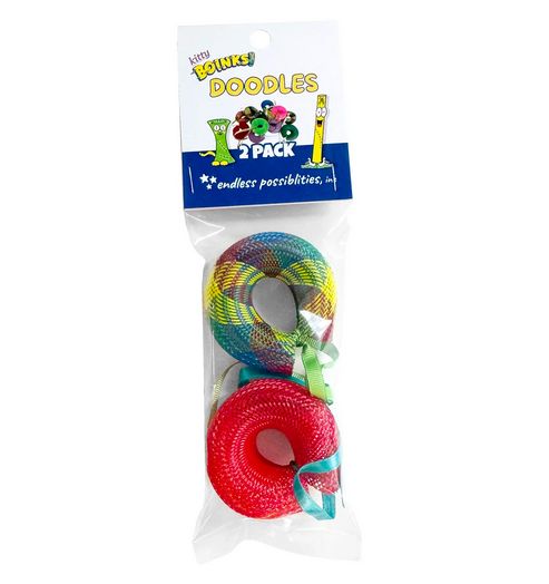 BOINKS DOODLES 2 PACK CAT TOY