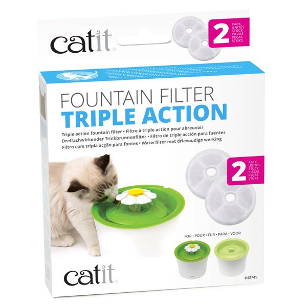 CATIT 2 PACK FOUNTAIN FILTER