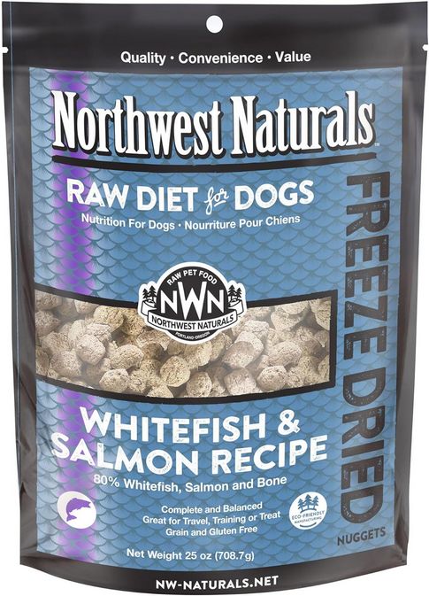 NORTHWEST NATURALS DOG FD 25OZ WHITEFISH/SALMON