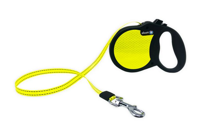 ALCOTT - RETRACTABLE LEASH - REFLECTIVE SMALL 16FT
