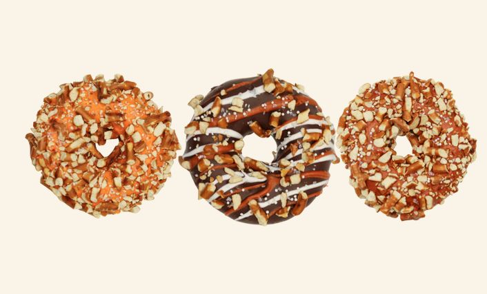 K9 GRANOLA FACTORY 6PACK PRETZEL DONUT