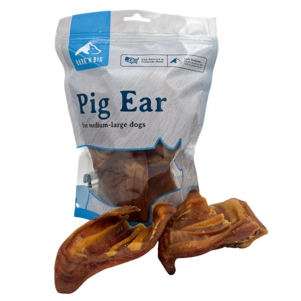 BARK N' BIG PIG EARS 6CT