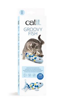CATIT GROOVY FISH TOY