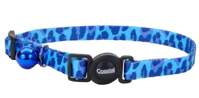 COASTAL CAT BLUE LEOPORD COLLAR
