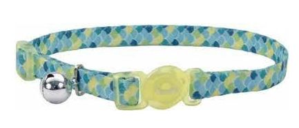 COASTAL CAT LIME SCALES COLLAR