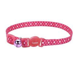 COASTAL CAT PINK BUBBLE COLLAR