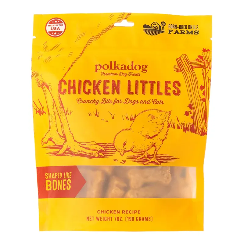 POLKA DOG 8OZ CHICKEN LITTLE BONES