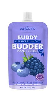 BARK BISTRO 4OZ PB SUPERBERRY SNOOT