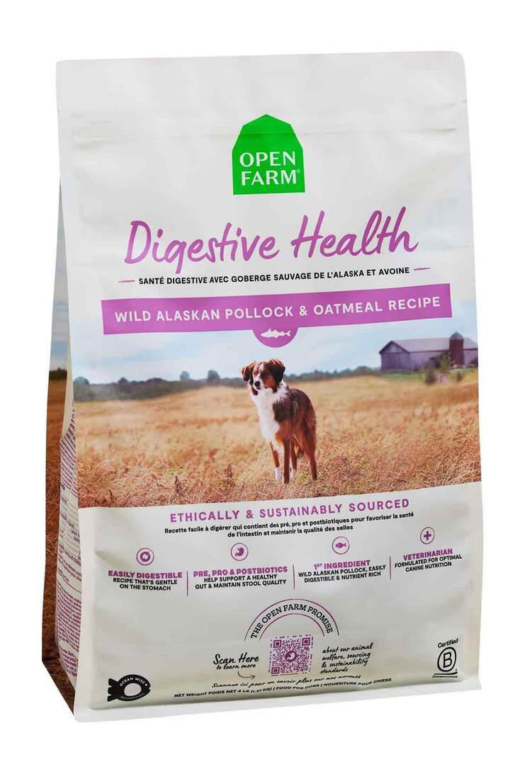 OPEN FARM DOG 4# DIGESTIVE FISH &amp; OATMEAL