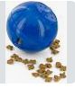 PETSAFE SLIM CAT FEEDER BALL BLUE