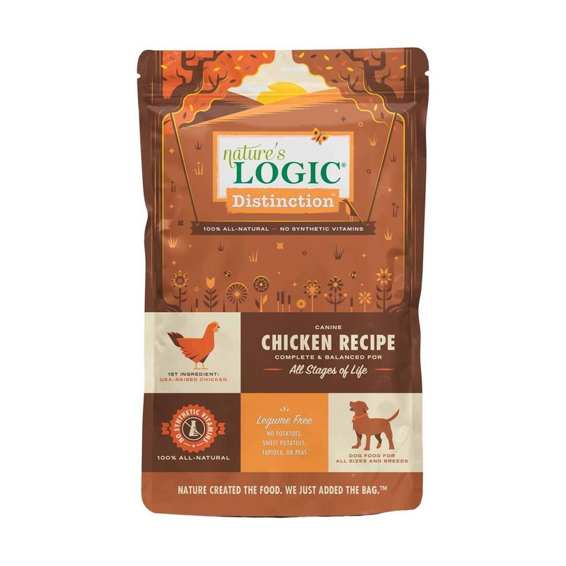 NATURE'S LOGIC DOG 24# DISTINCTION CHICKEN