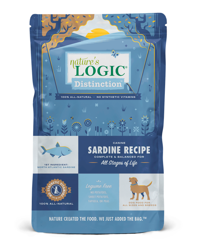 NATURES LOGIC DOG 12# DISTINCTION SARDINE