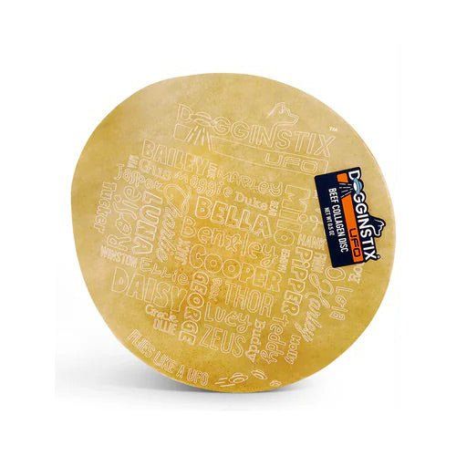 DOGGINSTIX BEEF COLLAGEN UFO