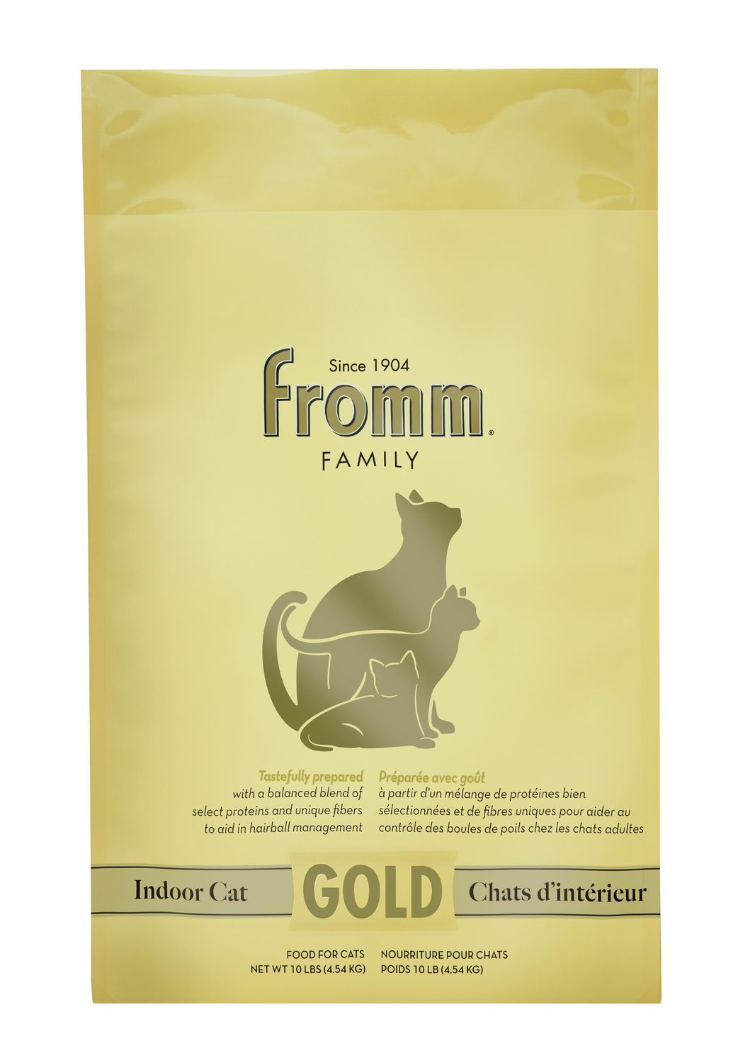 FROMM CAT 10# GOLD INDOOR
