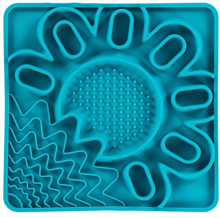 MESSY MUTTS XL BLUE BURST INTRACTIVE LICK MAT