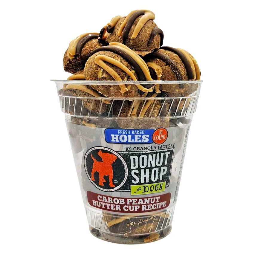 DONUT SHOP - K9 GRANOLA CAROB DONUT HOLES