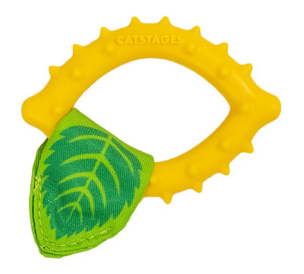 CATSTAGES CAT DENTAL LEMON TEETHER TOY