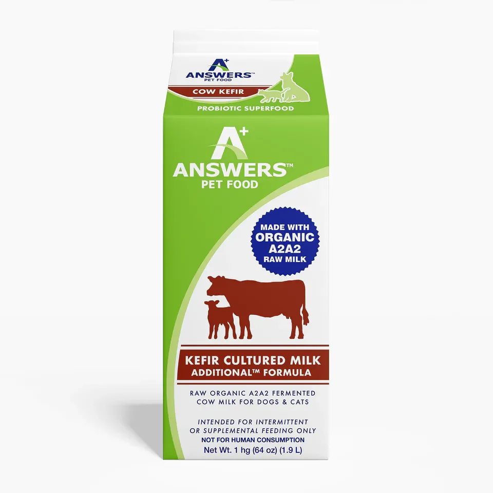ANSWERS 1/2GAL COW MILK KEFIR
