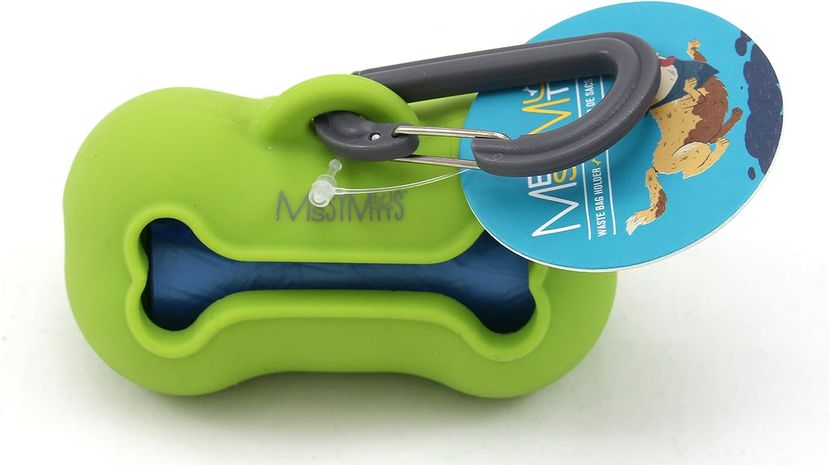 MESSY MUTTS WASTEBAG HOLDER GREEN