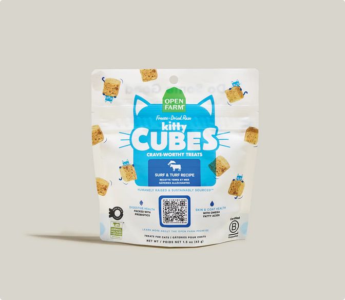 OPEN FARM 1.5OZ SURF &amp; TURF CAT TREAT-discontinued