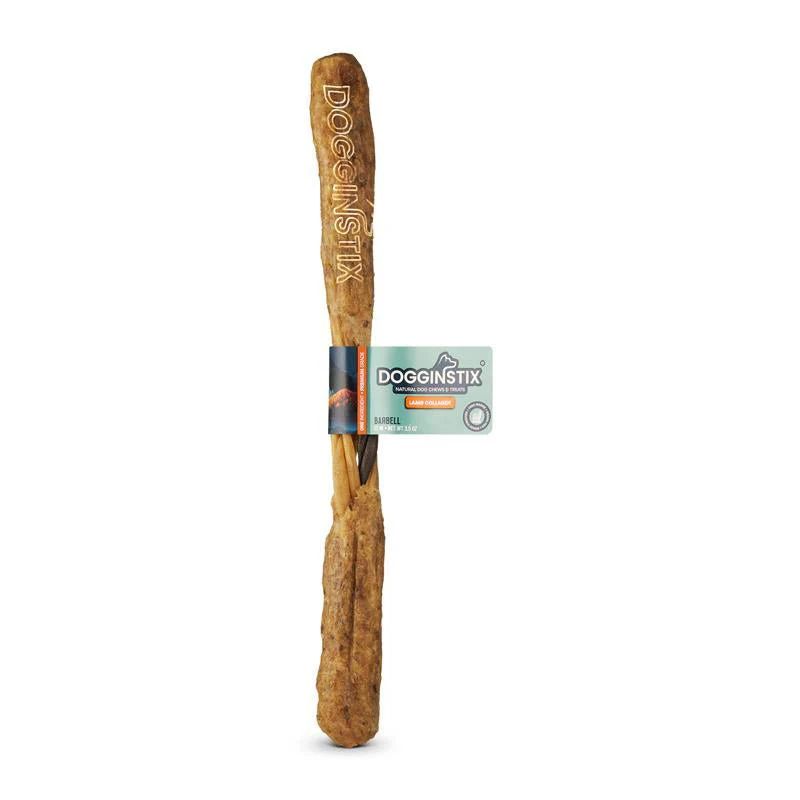 DOGGINSTIX LAMB COLLAGEN BARBELL