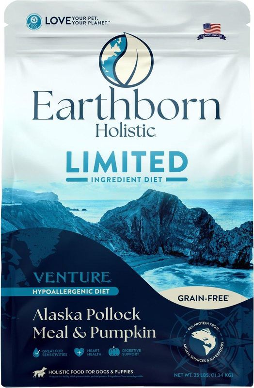 EARTHBORN HOLISTIC 4# VENTURE POLLOCK &amp; PUMPKIN