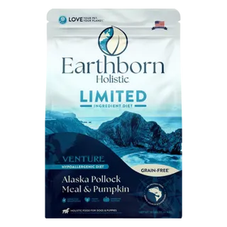 EARTHBORN HOLISTIC 25# VENTURE POLLOCK &amp; PUMPKIN
