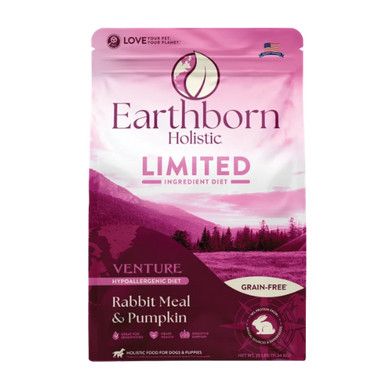 EARTHBORN HOLISTIC 25# VENTURE RABBIT &amp; PUMPKIN