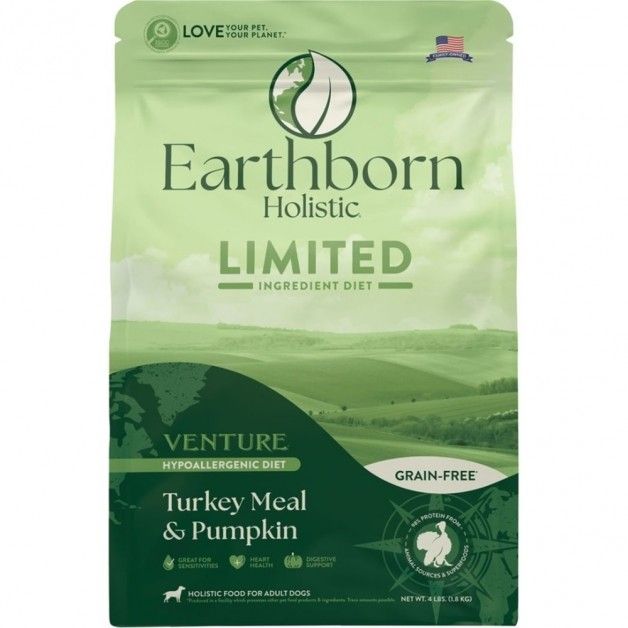 EARTHBORN HOLISTIC 4# VENTURE TURKEY &amp; PUMPKIN
