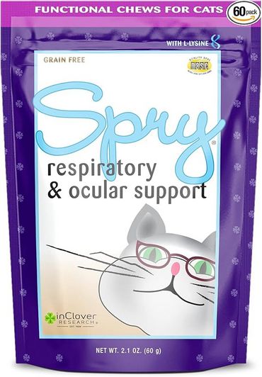 IN CLOVER CAT 2.1OZ SPRY RESPIRATORY