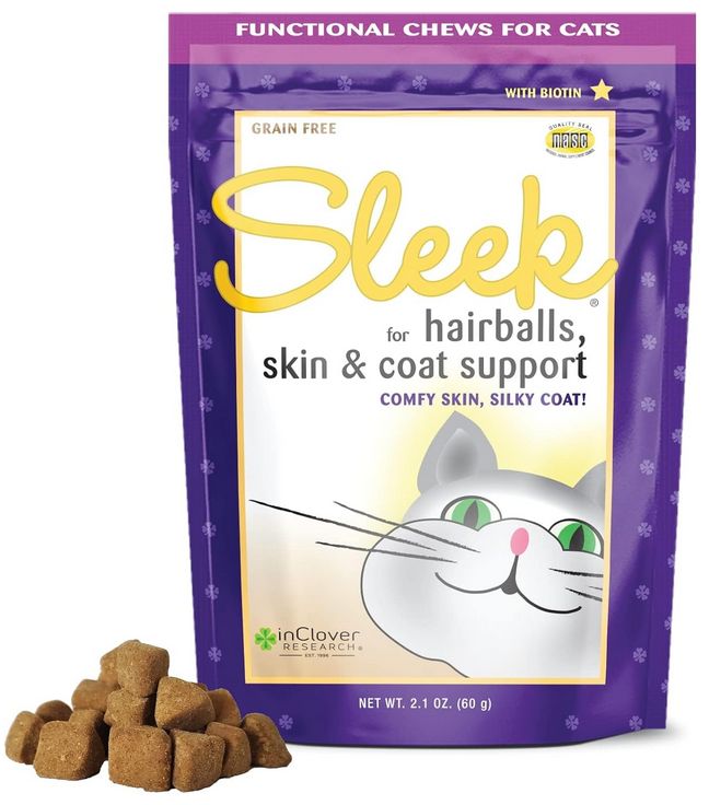 IN CLOVER CAT 2.1OZ SLEEK HAIRBLL DISCONTINUED