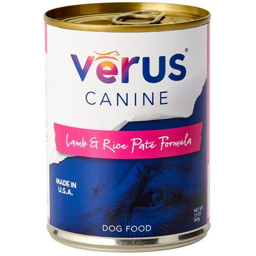 VERUS 13OZ RESCUE CASE DOG LAMB &amp; RICE