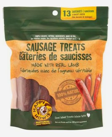 HAPPY HOWIE'S 13CT LAMB SAUSAGES