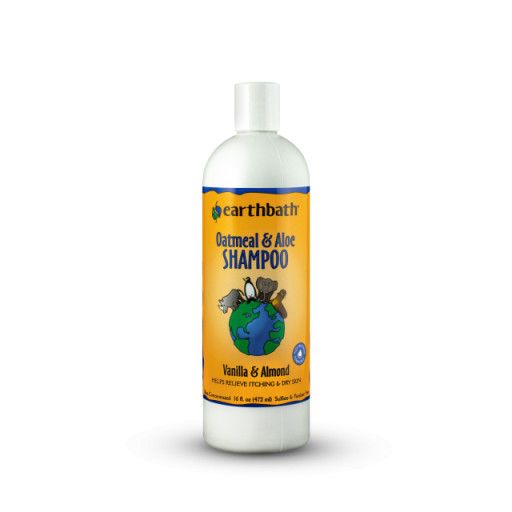 EARTHBATH DOG OATMEAL &amp; ALOE SHAMPOO - VANILLA &amp; ALMOND