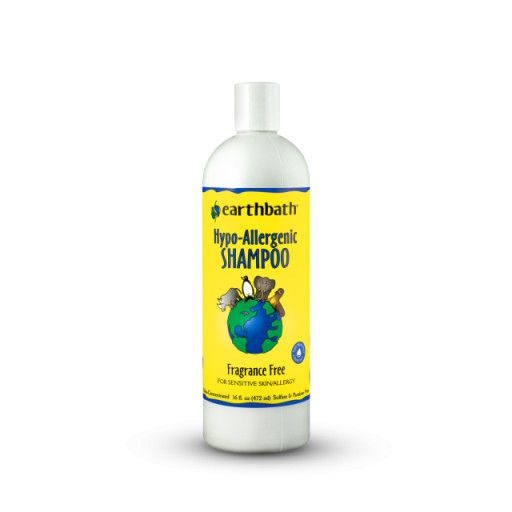 EARTHBATH DOG HYPOALLERGENIC SHAMPOO - FRAGRANCE FREE